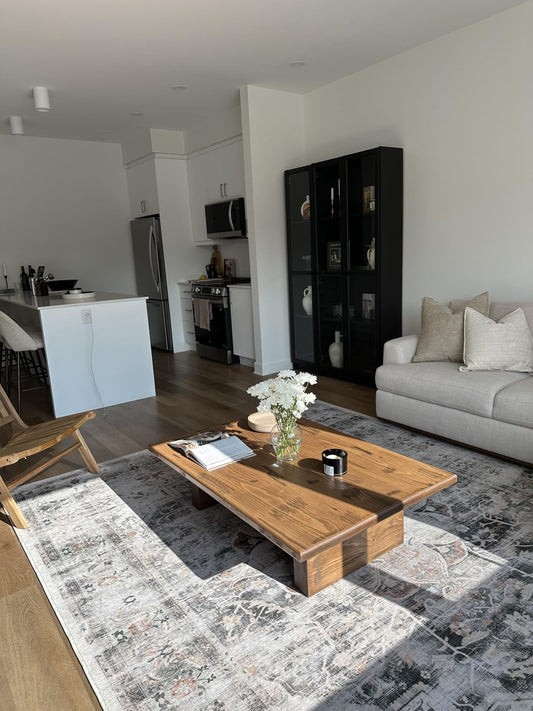 A Cozy Addition: Custom Coffee Table - MJ