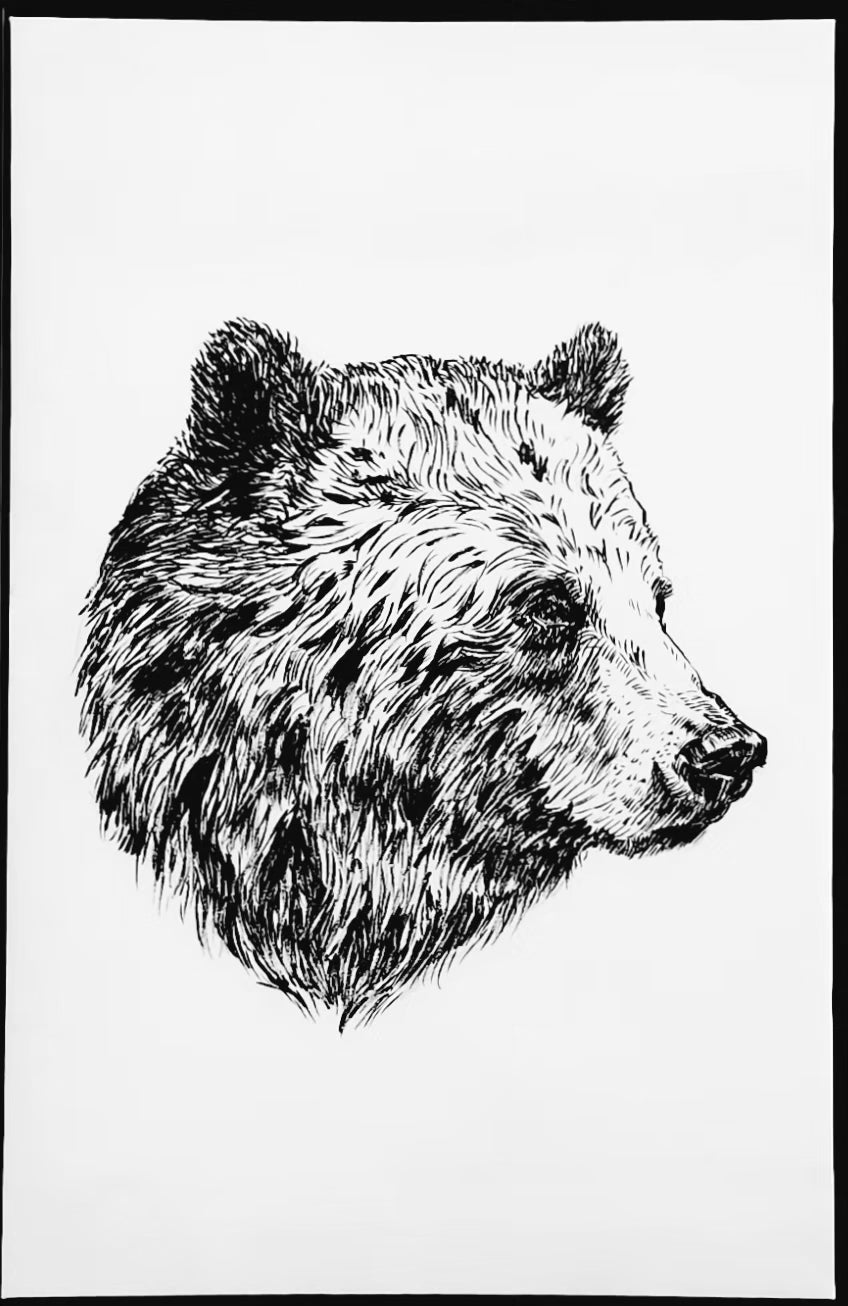 Majestic Bear: A Timeless Art
