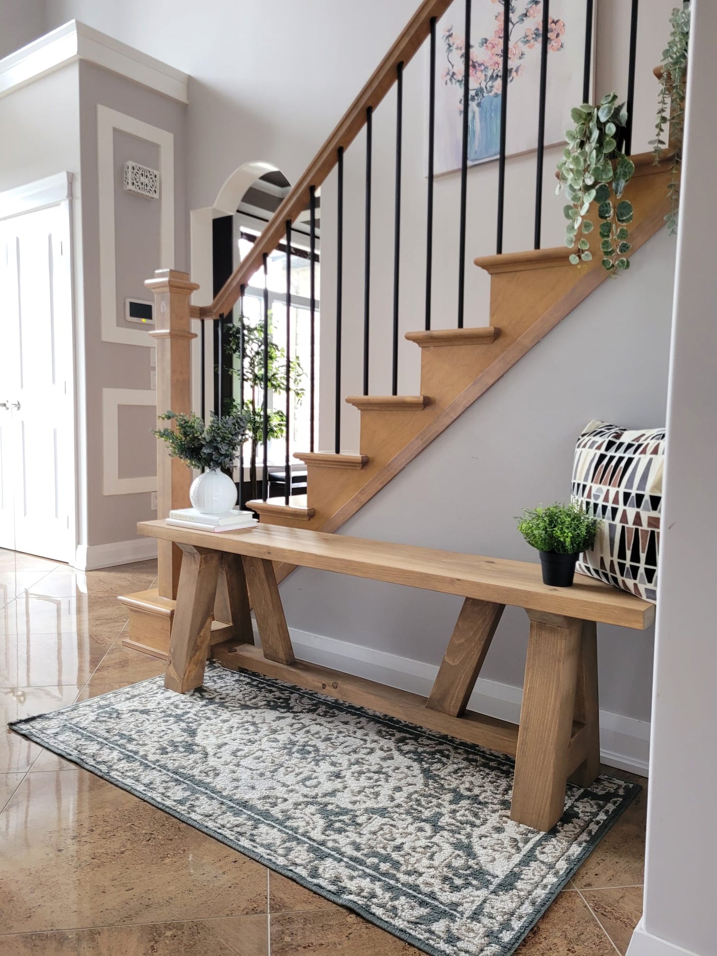Farmhouse - Solid Wood Bench - MJ