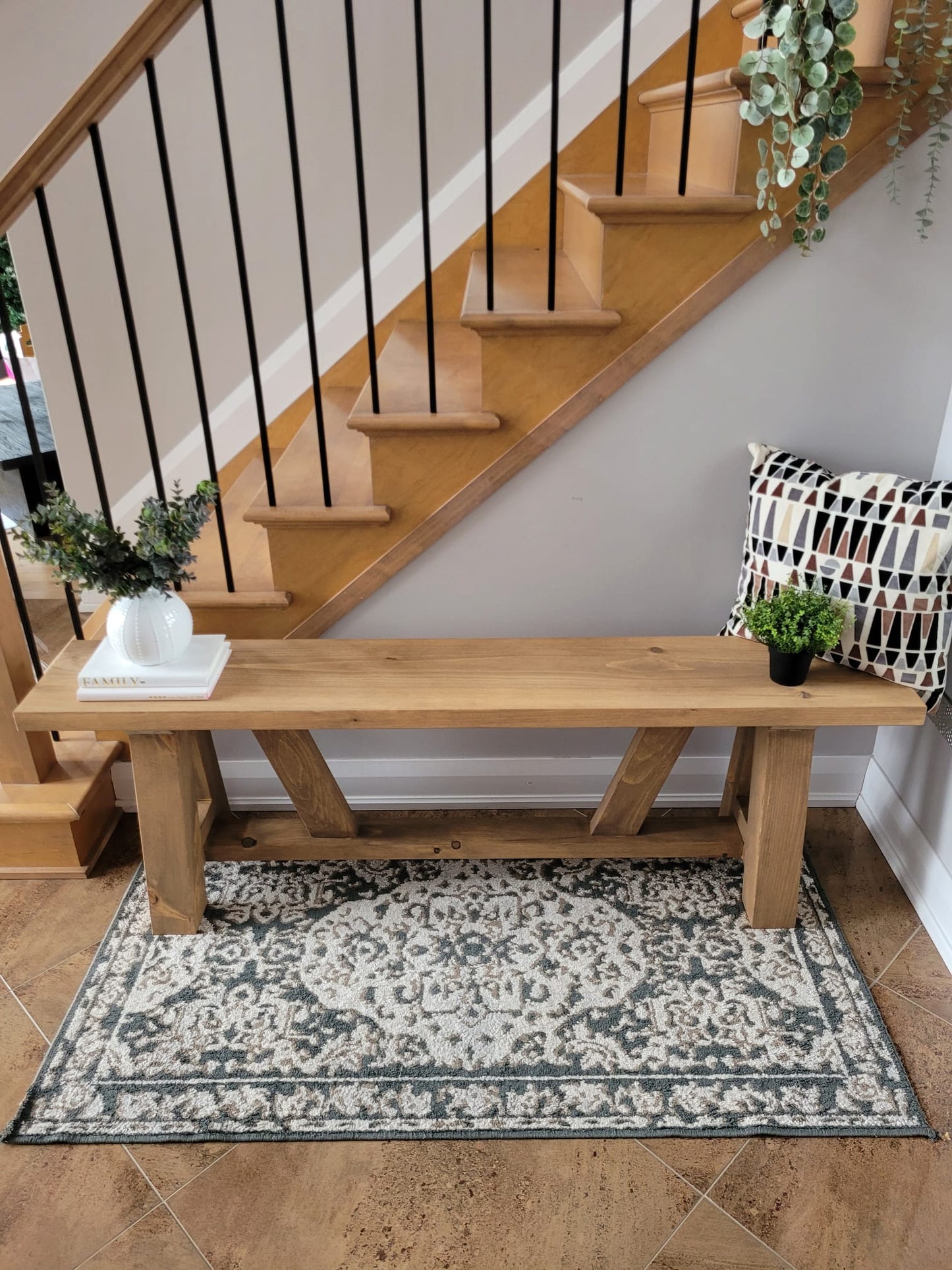 Farmhouse - Solid Wood Bench - MJ