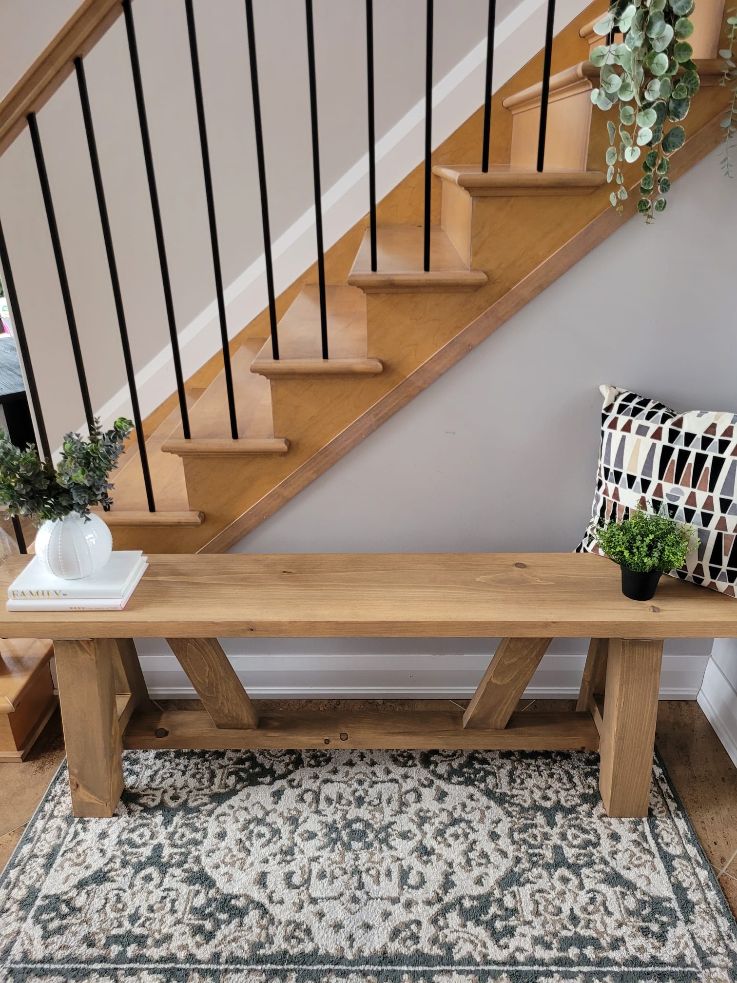 Farmhouse - Solid Wood Bench - MJ
