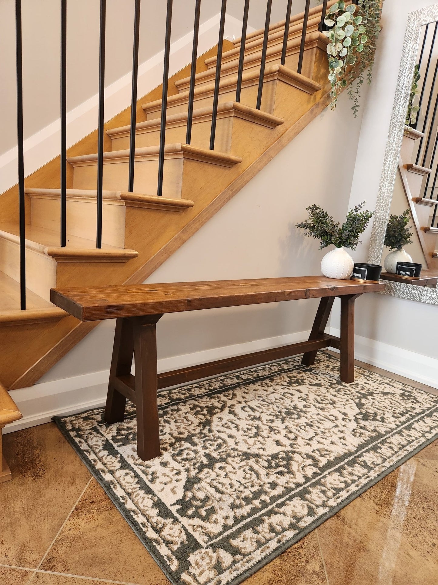 Rustic Bench - MJ