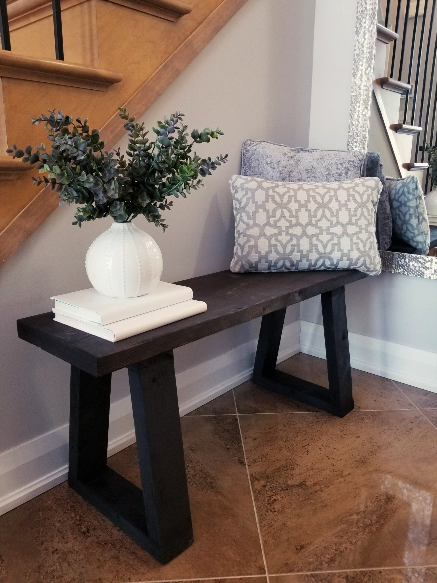 Rustic Farmhouse - Solid Wood Multipurpose Bench - MJ