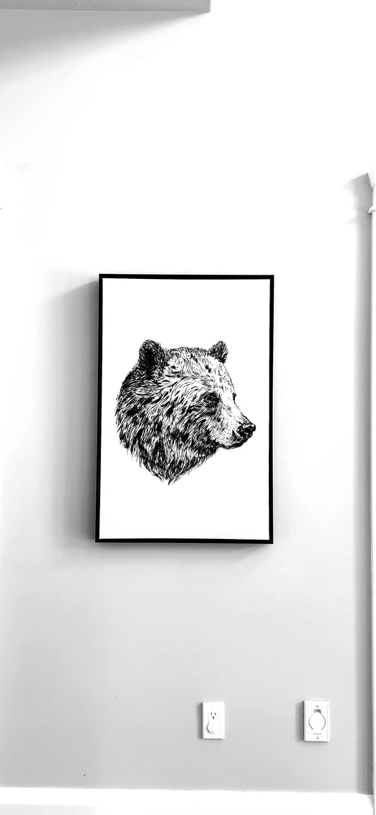 Majestic Bear: A Timeless Art