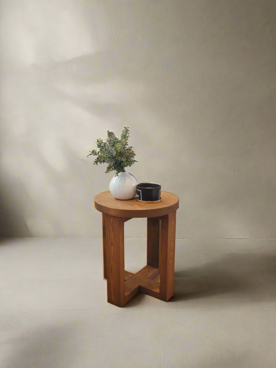 Round End Table - MJ