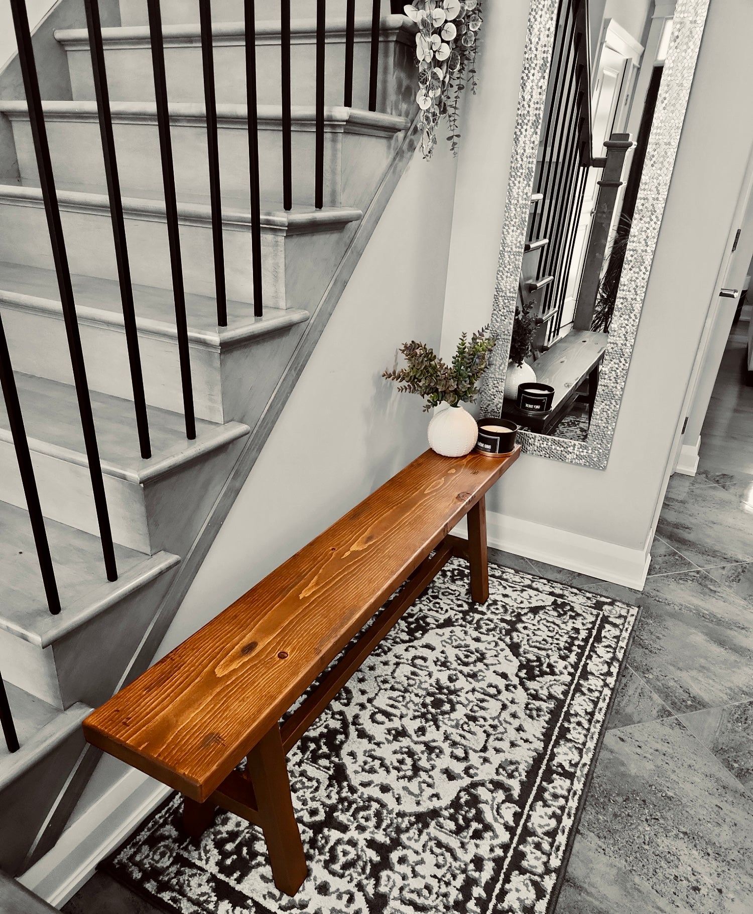 Rustic Bench - MJ